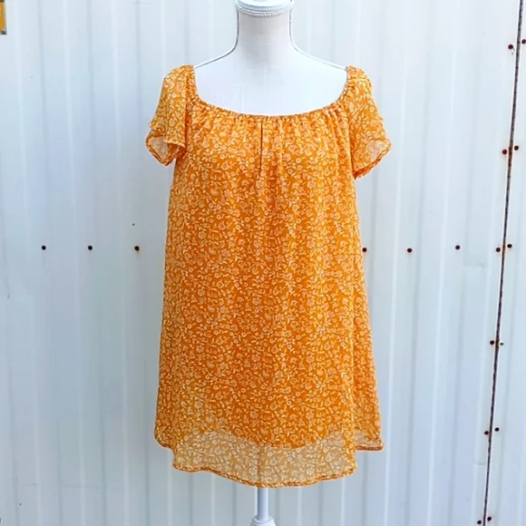 Forever 21 | Dresses | Forever 2 Size S Womens Mini Dress Yellow Gold |  Poshmark
